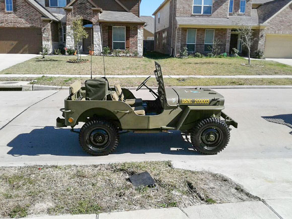 Kevin Englade's 1943 Willys MB