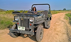 Gustav Erne - Mitsubishi J3 Jeep 