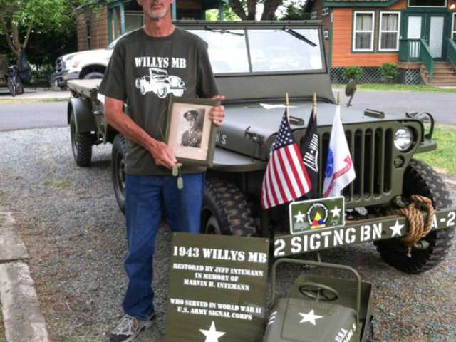 Jeff Intemann's 1943 Willys MB
