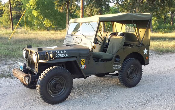 Timothy Souza's 1952 Willys M38