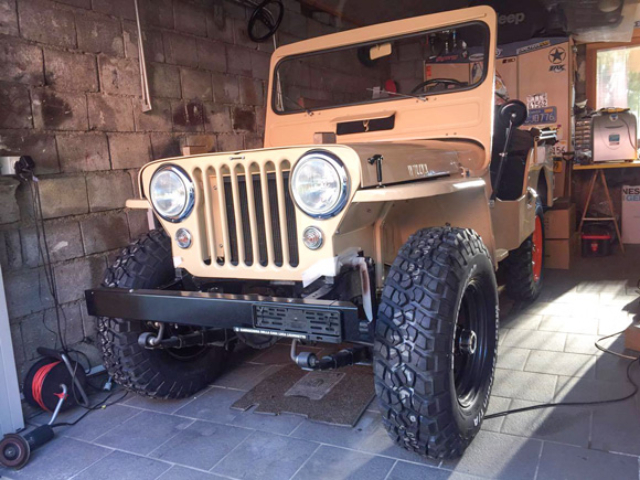 Cedric Cruchon's 1949 Willys CJ-3A