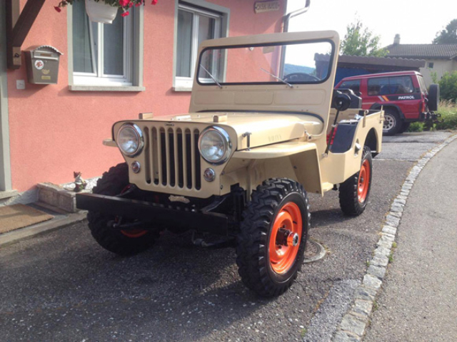 Cedric Cruchon's 1949 Willys CJ-3A