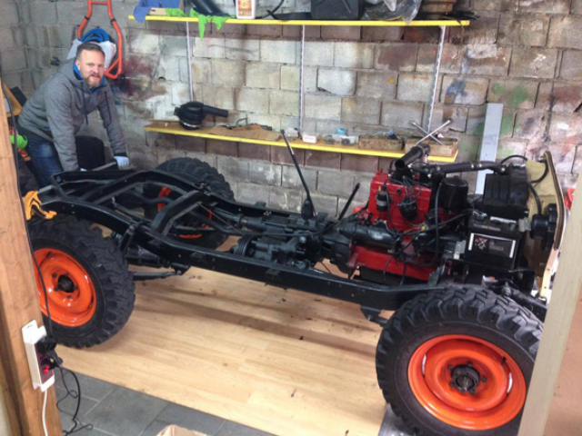 Cedric Cruchon's 1949 Willys CJ-3A