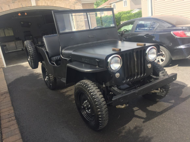 Stephane Dumberry's 1947 Willys CJ-2A