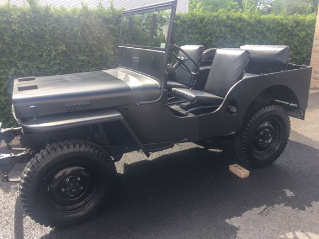 Stephane Dumberry's 1947 Willys CJ-2A