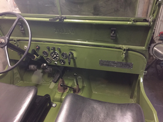 Dari Egger's 1947 Willys CJ-2A