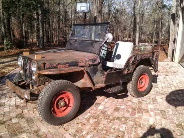 Glenn Saborosch's 1949 Willys CJ-2A
