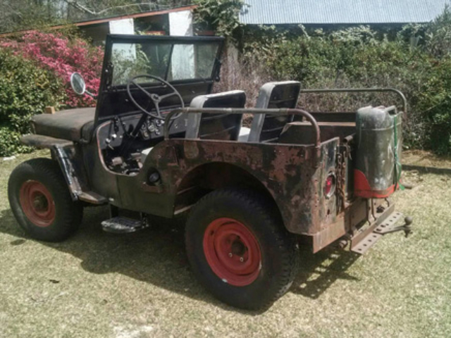 Glenn Saborosch's 1949 Willys CJ-2A