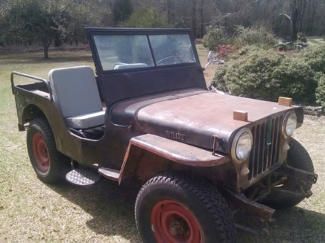 Glenn Saborosch's 1949 Willys CJ-2A