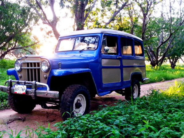 Giover Mirabal's 1955 Willys Wagon 4x4