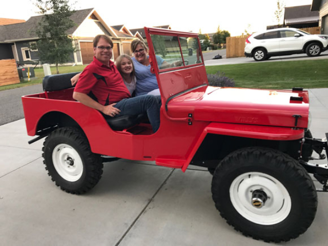Curt Porteus' 1948 Willys CJ-2A