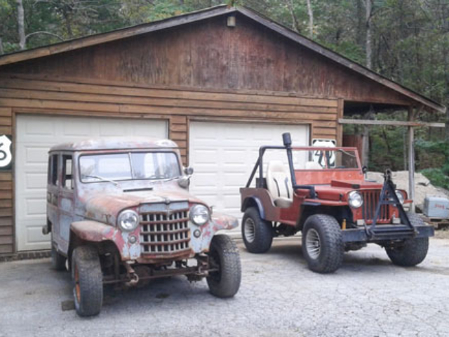 Brian Oldham's 1947 CJ-2A and 1953 Wagon