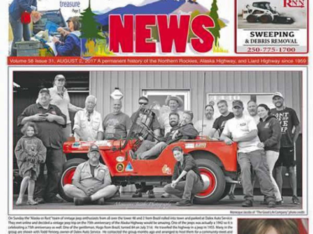2017 Fort Nelson Front Page