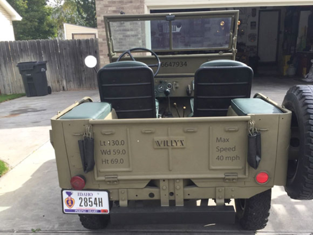 Paul Gazdik's 1947 Willys CJ-2A