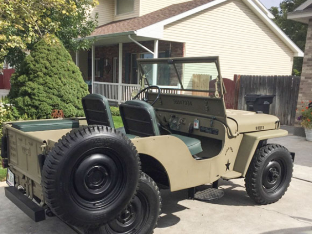 Paul Gazdik's 1947 Willys CJ-2A