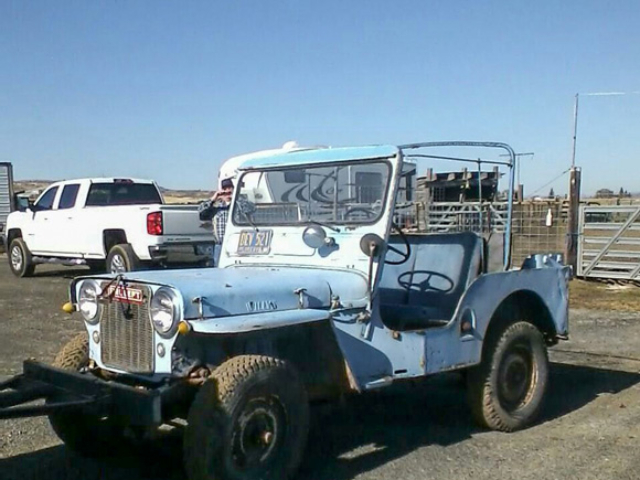 Vanessa Thompson's 1949 Willys CJ-3A