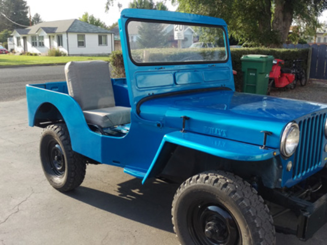 Vanessa Thompson's 1949 Willys CJ-3A