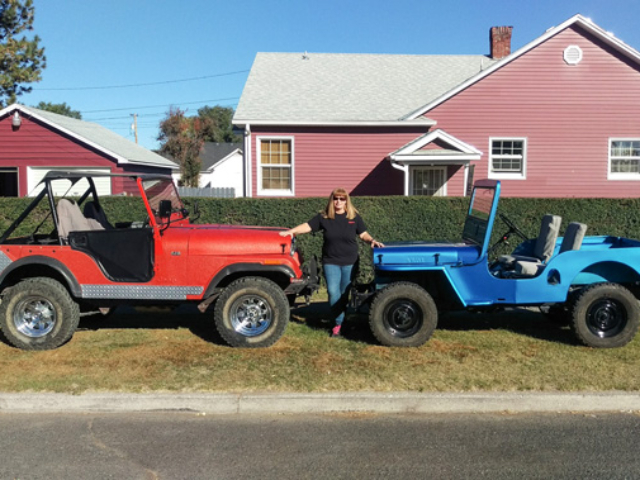 Vanessa Thompson's 1949 Willys CJ-3A