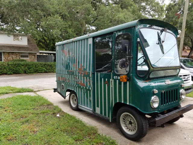 Carlos Velez' 1964 Willys FJ-3A Fleetvan