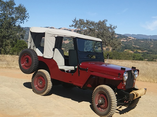 Matt Betry's 1952 Willys CJ-3A