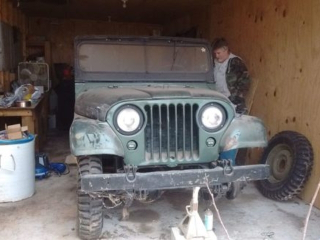 Keith Spillman's 1955 Willys M38A1