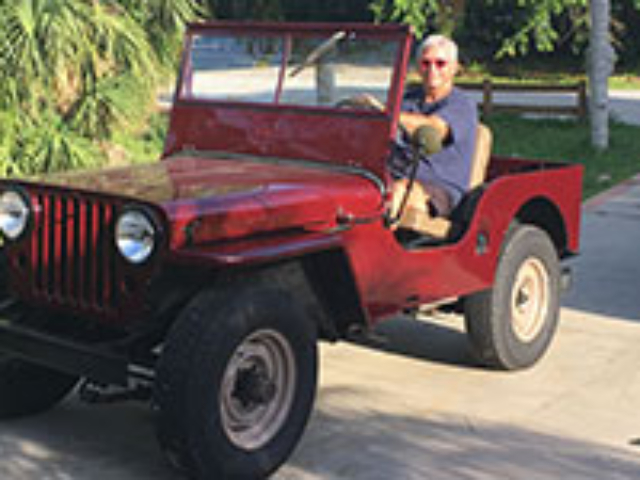 Don and Amanda Simon - 1947 Willys CJ-2A