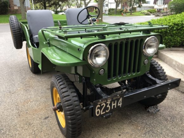 Jeff Wiwcharuk's 1946 Willys CJ-2A