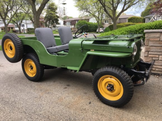 Jeff Wiwcharuk's 1946 Willys CJ-2A