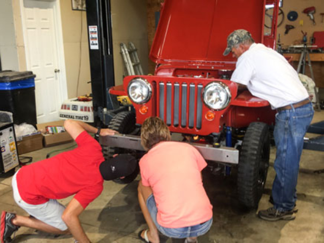 Clint Koerkenmeier's 1947 Willys CJ-2A
