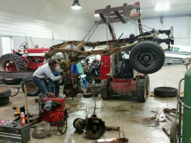 Clint Koerkenmeier's 1947 Willys CJ-2A
