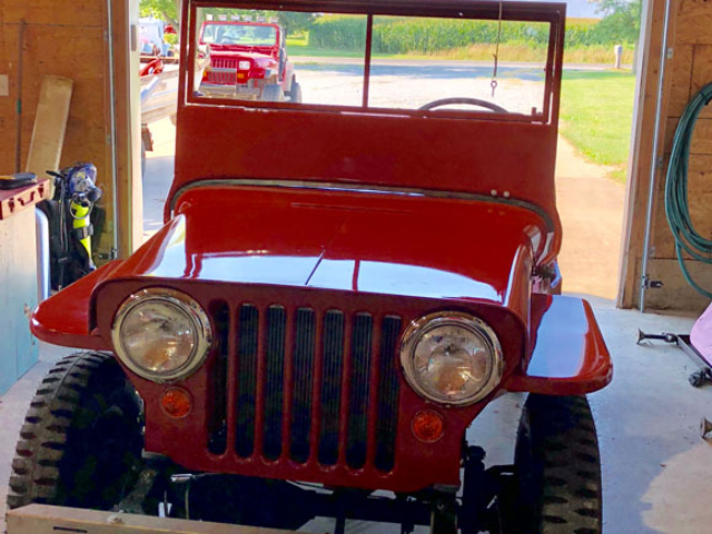 Clint Koerkenmeier's 1947 Willys CJ-2A
