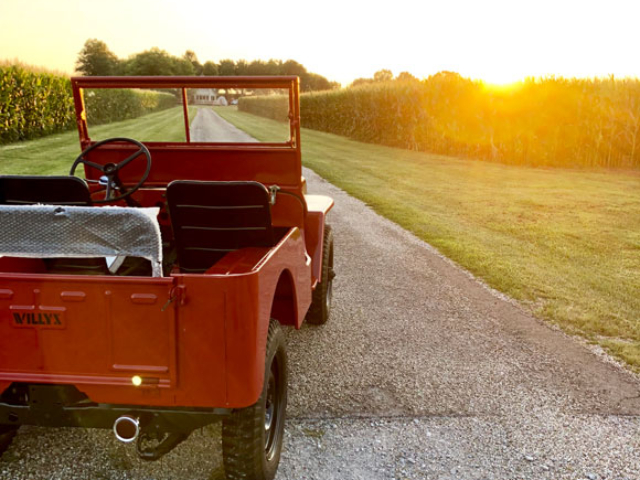 Clint Koerkenmeier's 1947 Willys CJ-2A