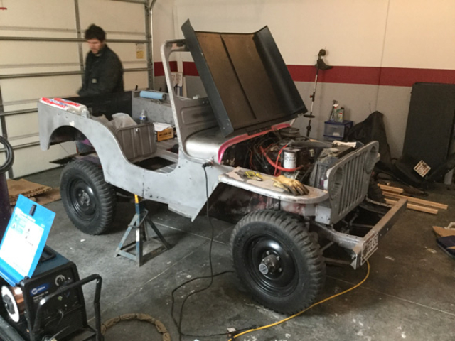 Tom Cornwellsr's 1951 Willys CJ-3A
