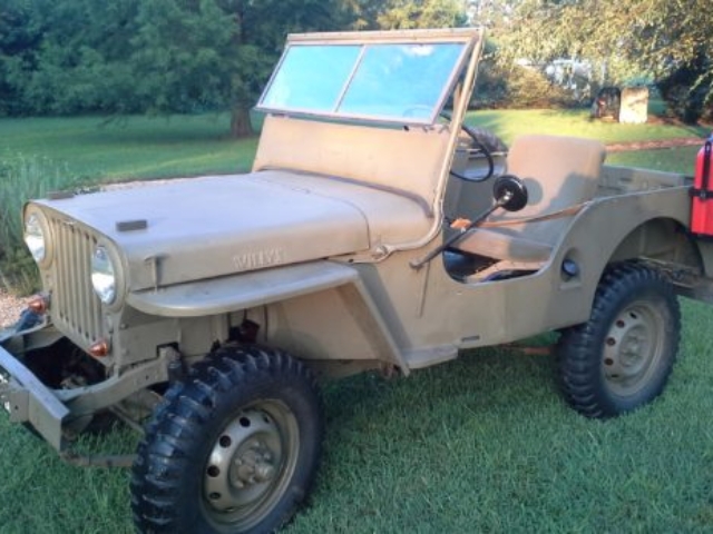 Ebor Ross 1946 CJ2A - Before Paint