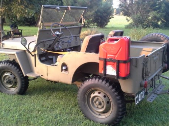 Ebor Ross 1946 CJ2A - Before Paint