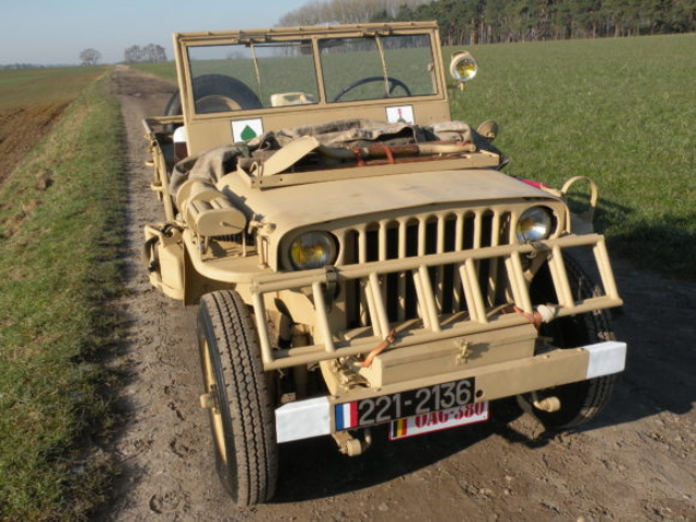 Xavier Peeters' M201 Hotchkiss Jeep