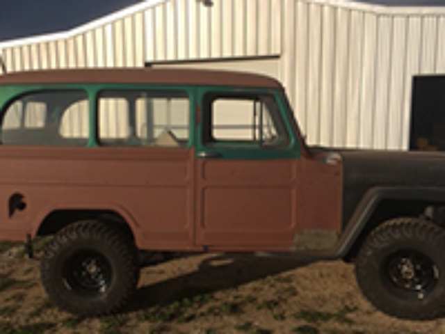 Debbie and Chuck Schaefer - 1958 Willys Wagon