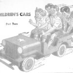 Children’s Ride-On Wooden Willys Jeep