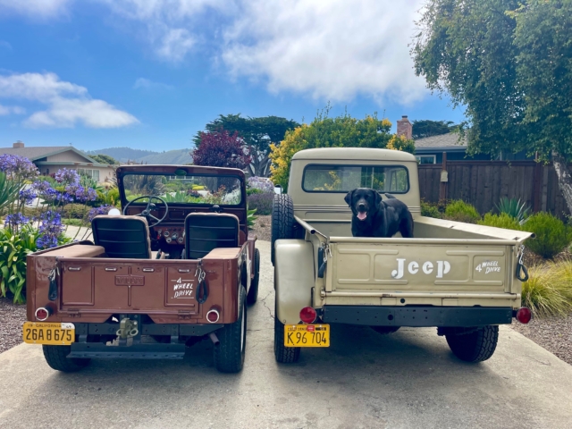 anthony dragos willys truck and 8 cj-3a