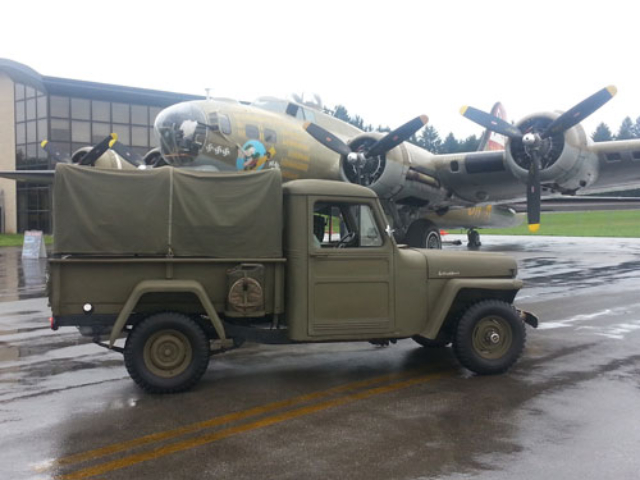 1948 Willys Truck with 1942 Dodge B17