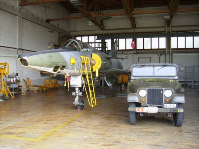 1967 M38A1 Jeep and Mirage III RS