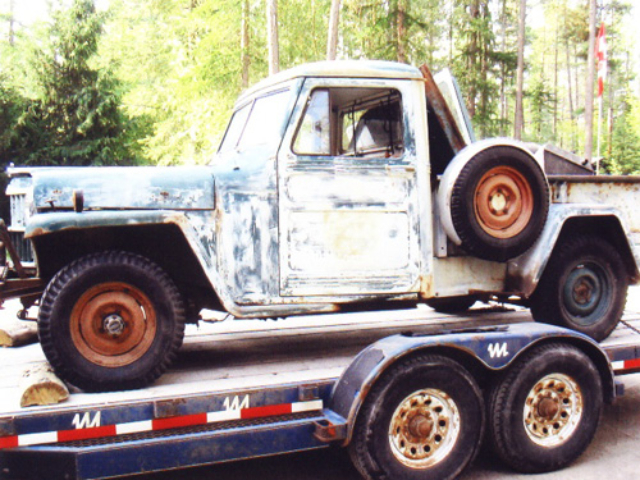 1954 F-266 Willys 4x4-1/2 ton truck