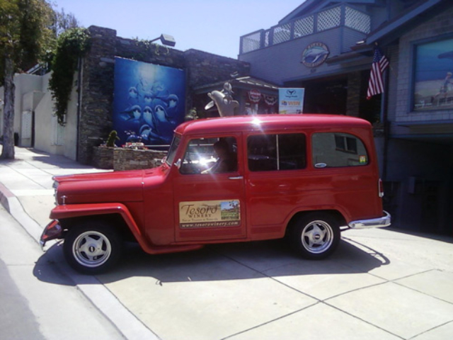Willys Wagon in Laguna Beach