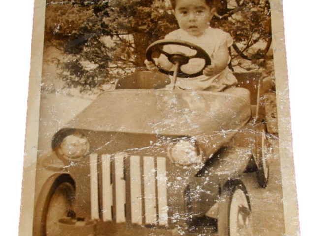 Juan Lopez Badillo's Childhood Pedal Car Juan Lopez Badillo's Childhood Pedal Car