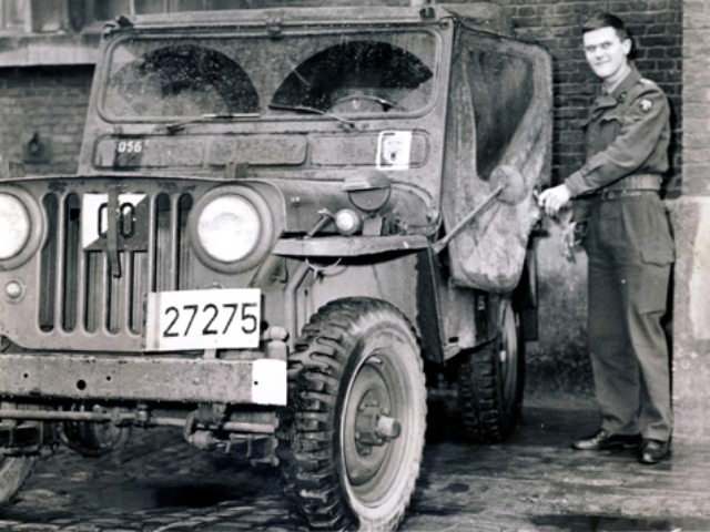 My Jeep in the Belgian Army