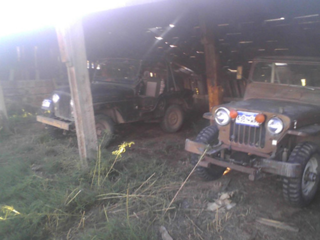 1949 Willys CJ-3A and 1964 CJ-5
