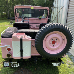 Alex Beguinet Pink Jeep 1