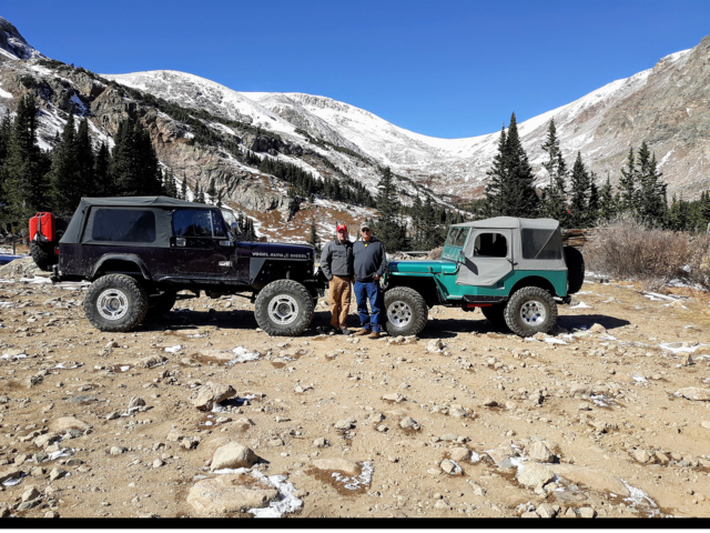 Bill & Chris Vogel Willys CJ2&CJ8 1947 &1985 2 bill & chris vogel willys cj2&cj8 1947 &1985 2