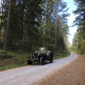 Christian Dauphin 1945 MB & 1:4 ton trailer 1