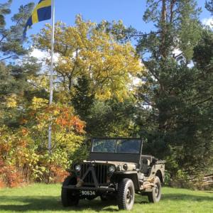 Christian Dauphin 1945 MB & 1:4 ton trailer 2